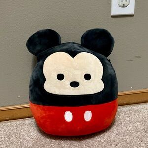 Disney Squishmallows Mickey Mouse Plush, 12” (EUC)